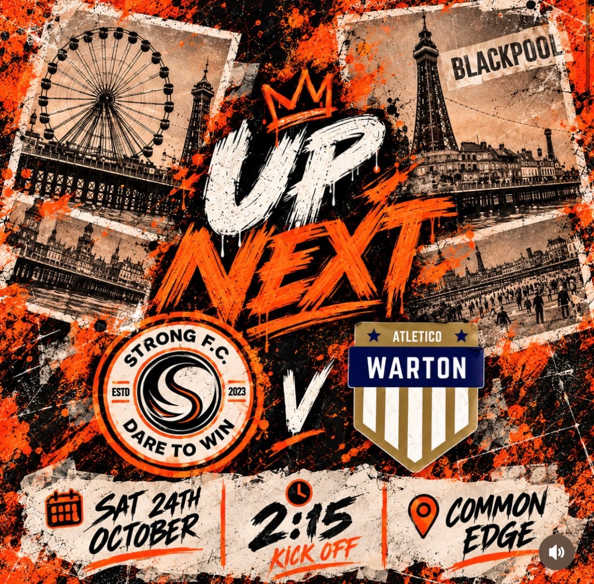 D2W vs Atletico Warton 24/10